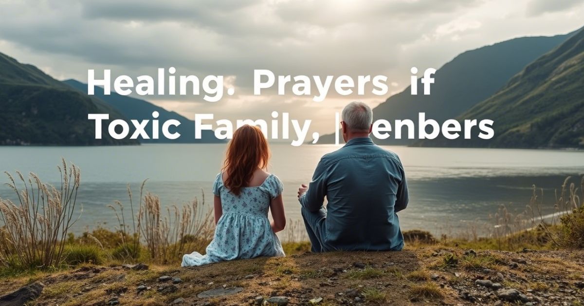 Healing Prayers For Toxic Family Members