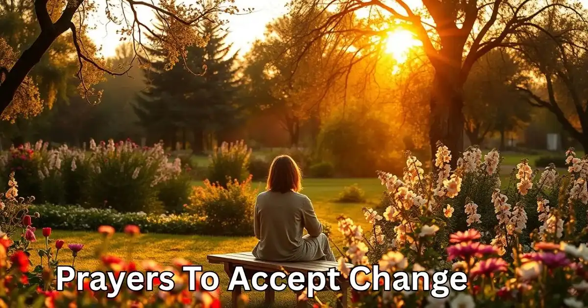 Prayers To Accept Change