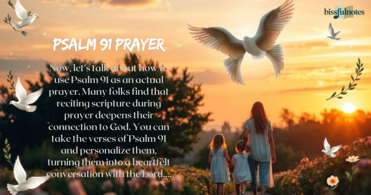Free Psalm 91 Prayer of Protection Printable Version
