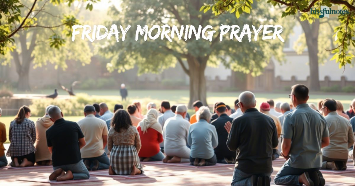 Friday Morning Prayer