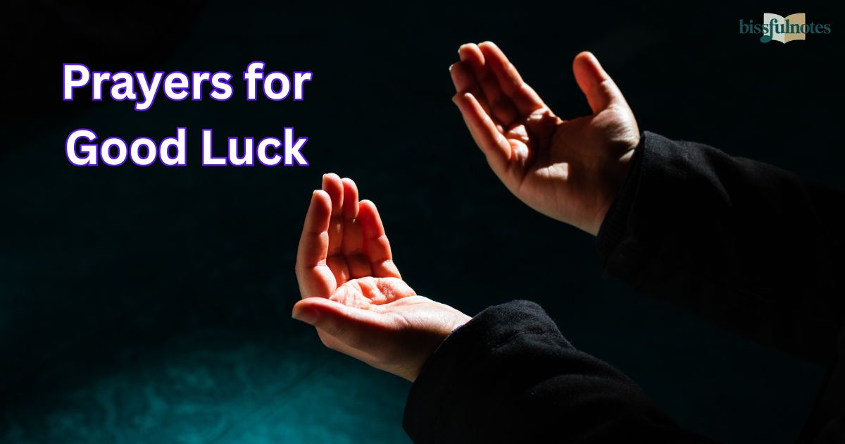 Prayers for Good Luck