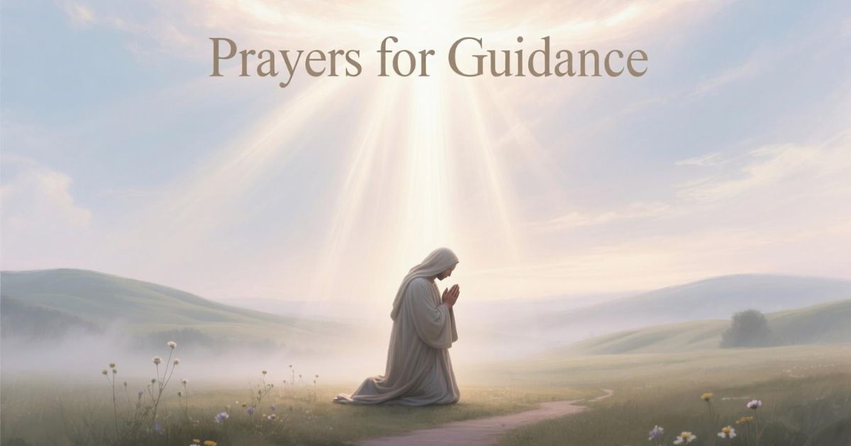 Prayers for Guidance